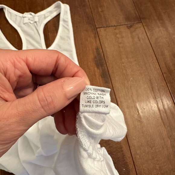 MIKOH White Racerback Tank Top Sz Small - Picture 6 of 6